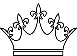 300x219 Crown Clipart White Queen