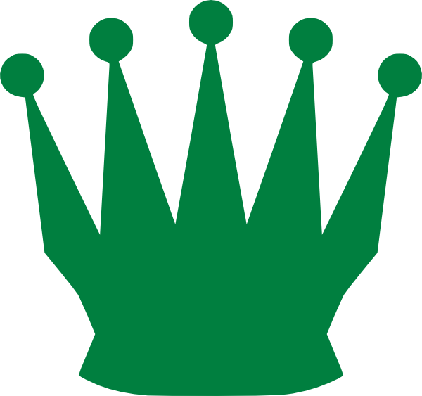 600x563 Green Queen Crown Clip Art