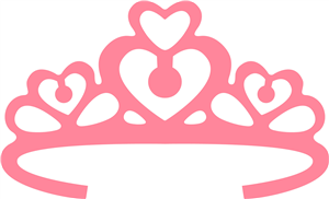 300x182 Pink Princess Crown Clipart Kid