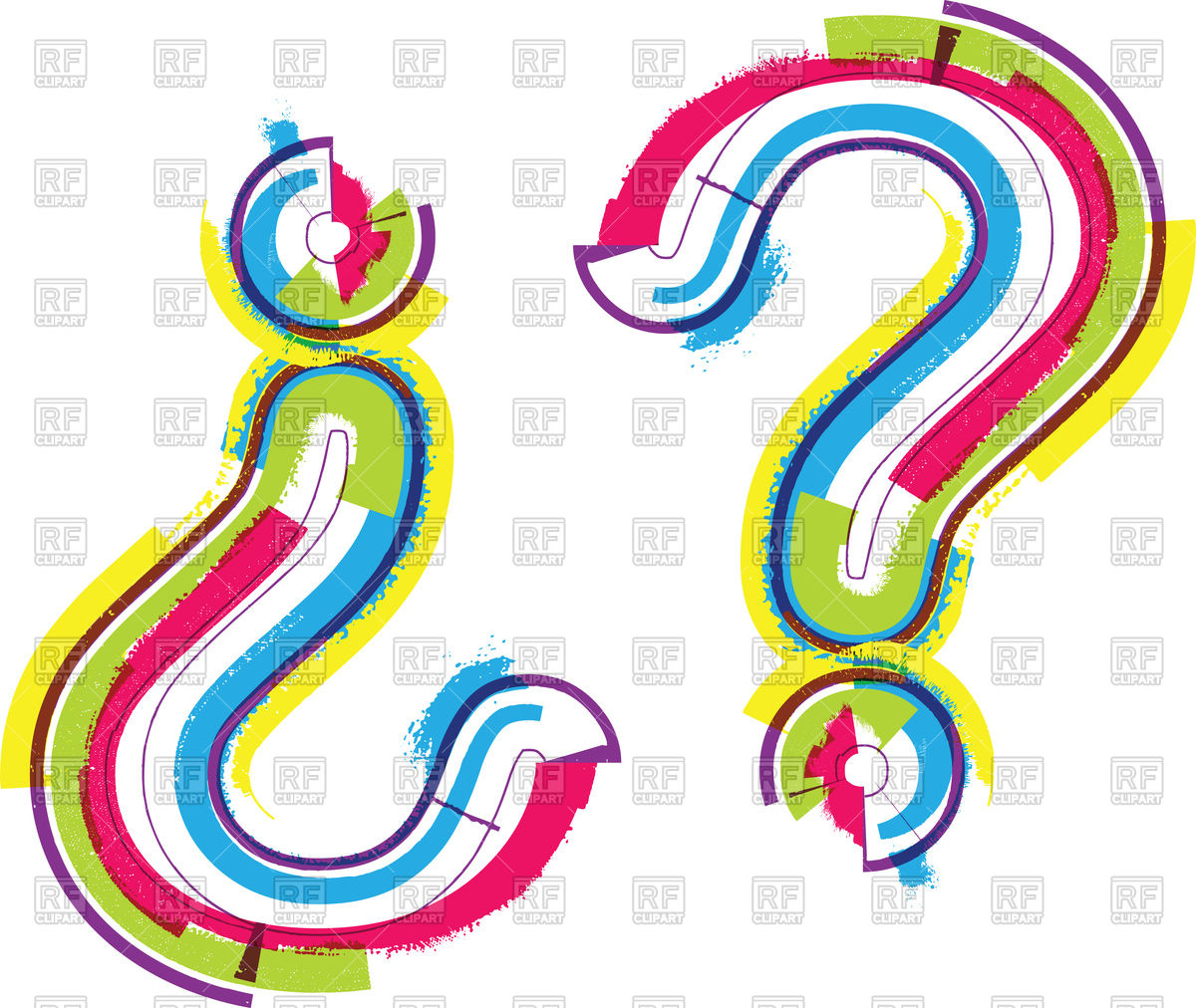 1200x1012 Colorful Question Mark