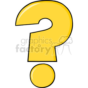 300x300 Royalty Free 6248 Royalty Free Clip Art Cartoon Yellow Question