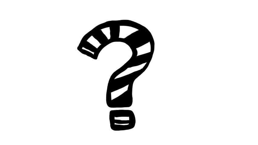 852x480 Question Mark Clipart Hand Drawn