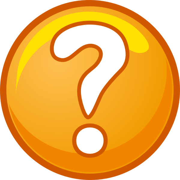 600x600 Question Mark Clip Art