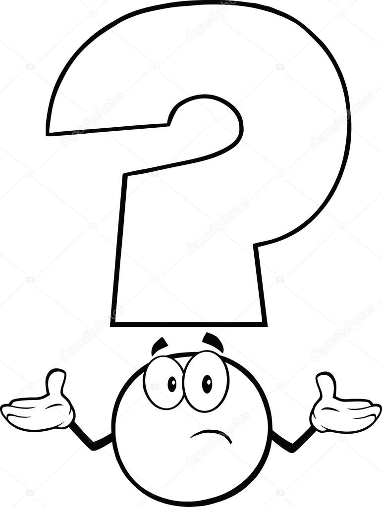 771x1024 Black And White Question Mark Stock Photo Hittoon