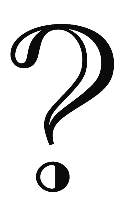 422x709 Question Poetry In Black And White