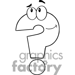 300x300 Question Mark Clip Art Black And White Clipart Panda