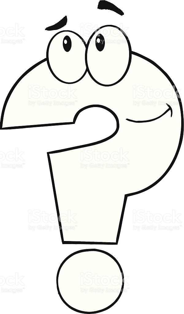 600x1024 Question Mark Clipart Black And White