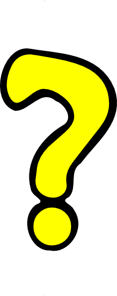 234x588 Question Mark Yellow Png, Svg Clip Art For Web