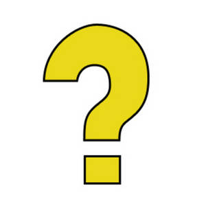 300x300 Yellow Question Mark Clipart