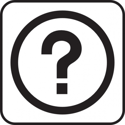 425x425 Implication Clipart Blue Question Mark Clip
