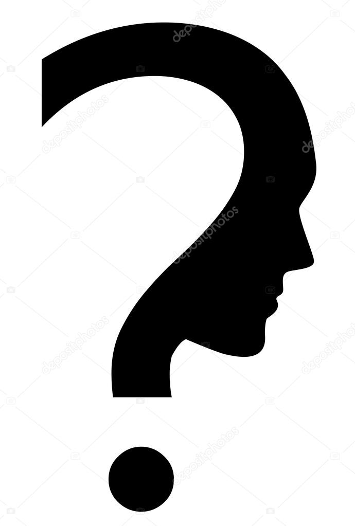 690x1023 Vector Icon Of Question Mark With Face Stock Vector Yuliaglam