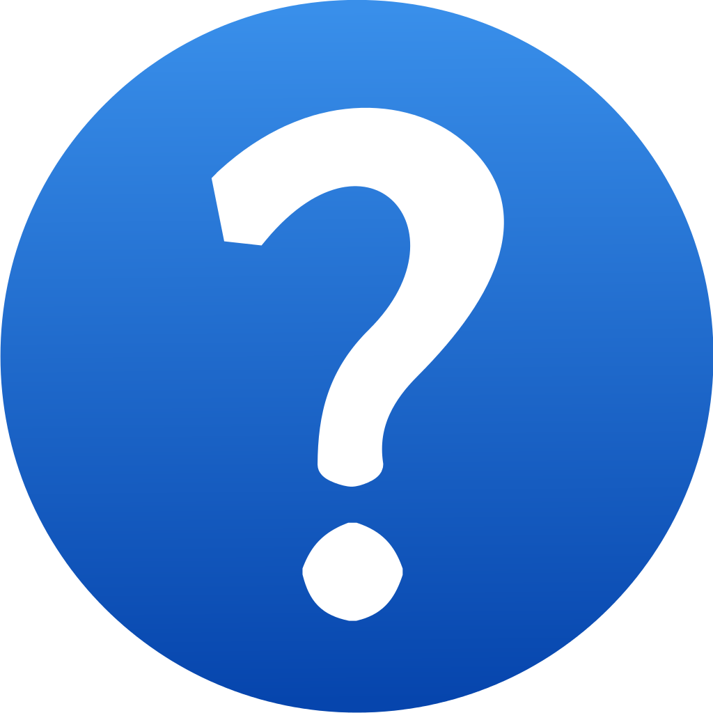 1024x1024 Fileblue Question Mark Icon.svg