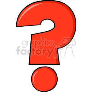 300x300 Royalty Free 6249 Royalty Free Clip Art Cartoon Red Question Mark