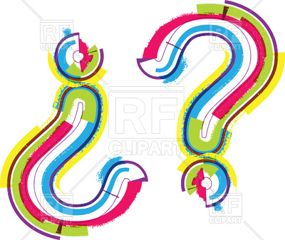 400x337 Colorful Question Mark