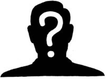 448x330 Clipart Of Silhouette Of People With Question Mark