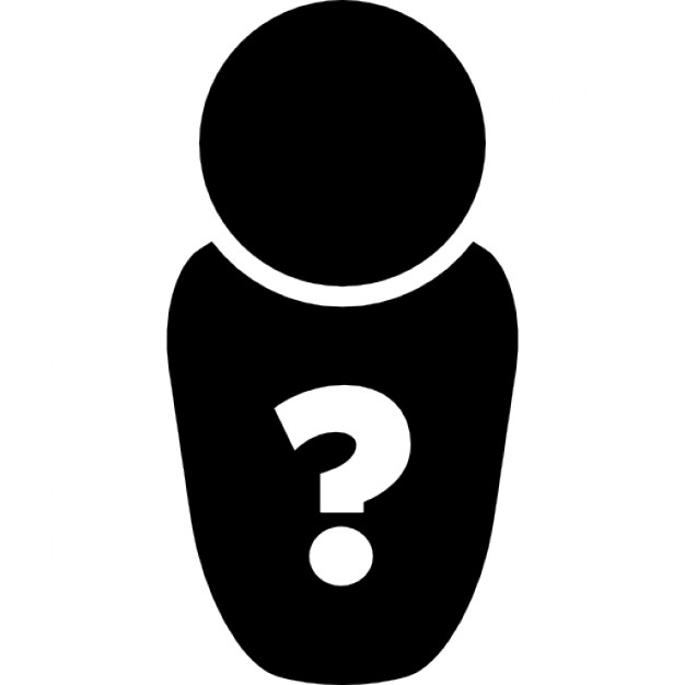 626x626 Profile User With Question Mark Icons Free Download