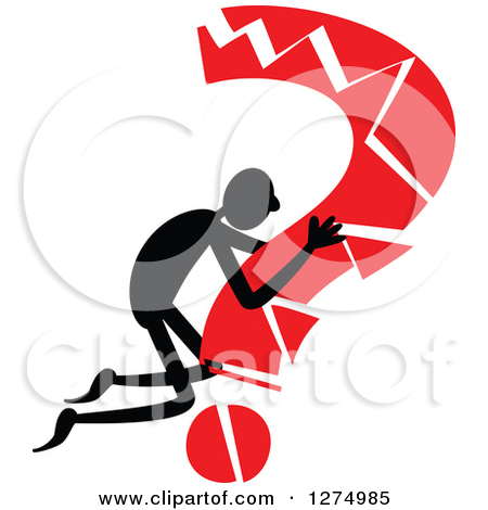 450x470 Man With Question Mark Clipart