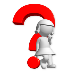 250x250 Question Mark Graphics Collection