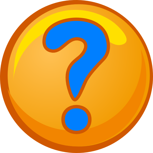 600x600 Moving Clipart Question Mark