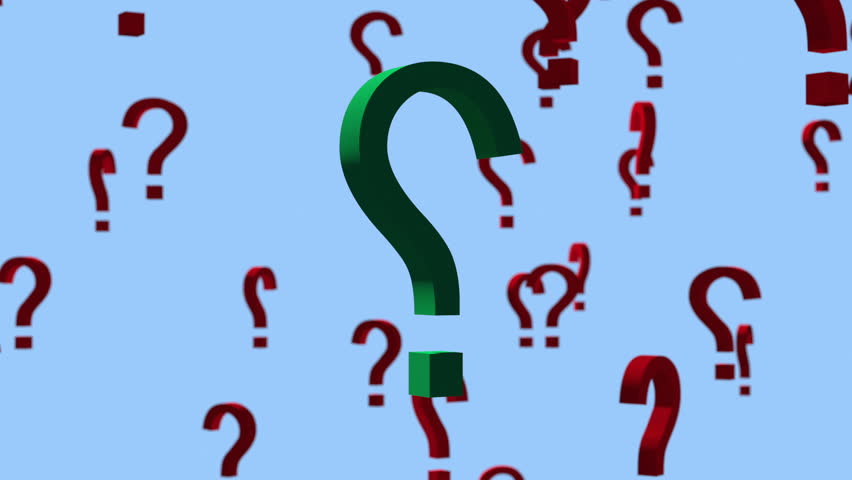852x480 Question Marks Animation