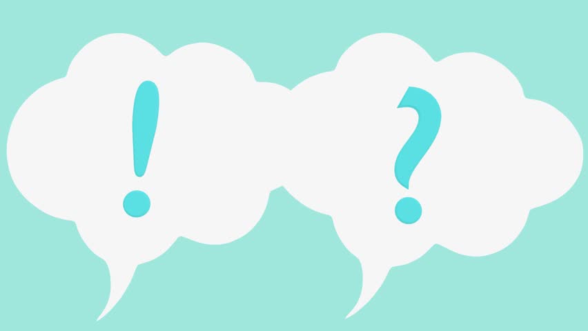 852x480 Question Mark Looping Background. Stock Footage Video 2659799