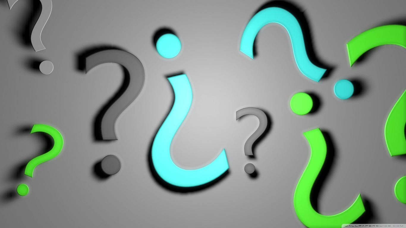 1366x768 Question Marks Background