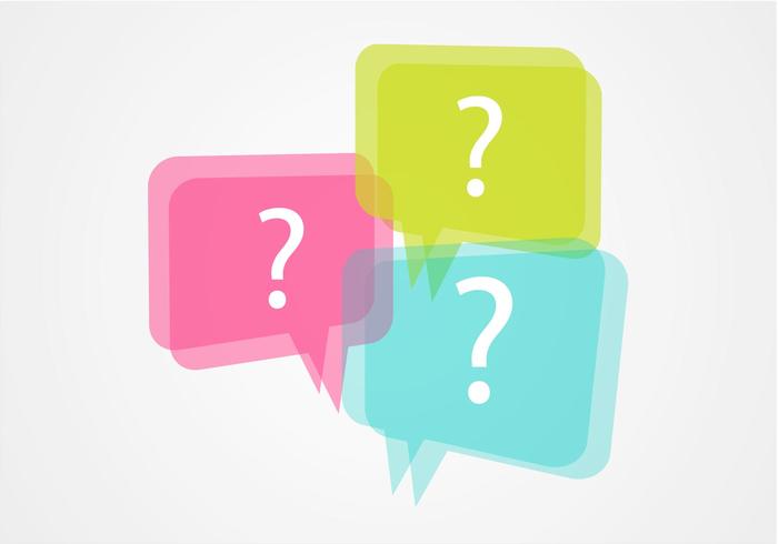 700x490 Vector Question Mark Background