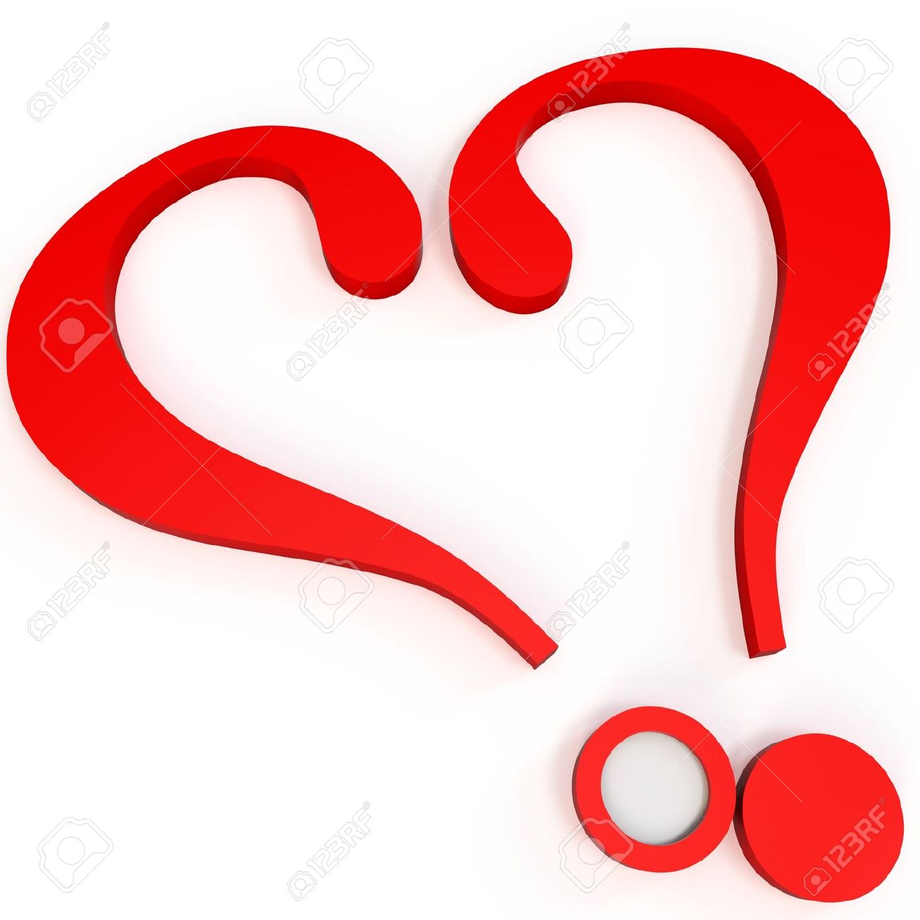 1300x1300 Heart Clipart Question Mark