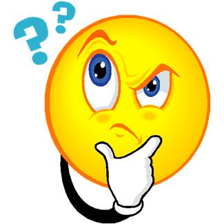 325x325 Emoticon Question Marks Write, Teach, Laugh