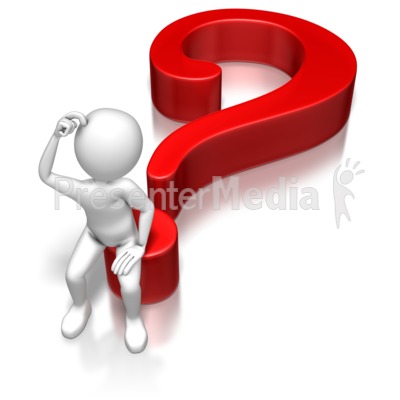 400x400 Stick Figure Sitting On Question Mark