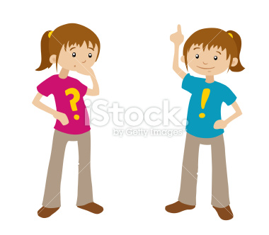 380x332 Girl Questioning Clipart