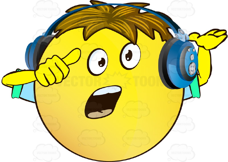 800x571 Questioning Yellow Smiley Face Emoticon With Arms, Brown Hair