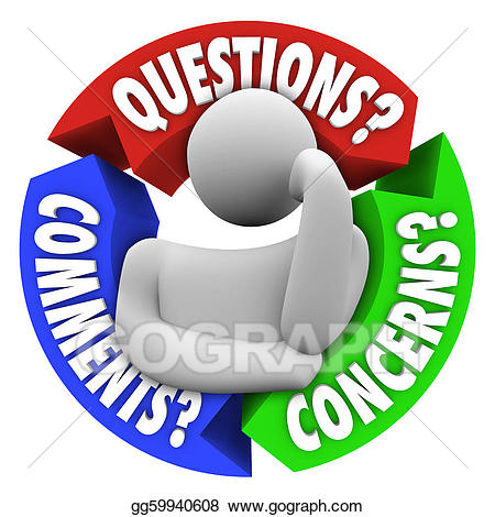 450x470 Questioning Stock Illustrations