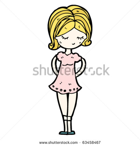 450x470 Girl Clip Art