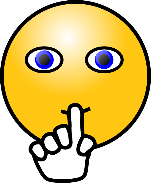 492x594 Quiet Clip Art