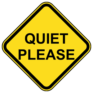 Quiet Please Clipart | Free download on ClipArtMag