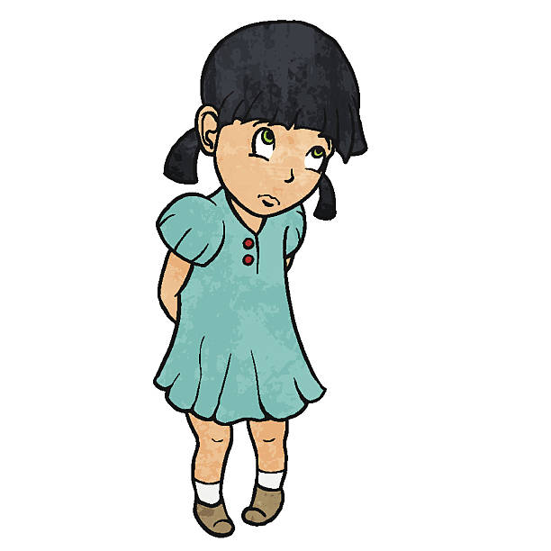 612x612 Quiet Girl Clipart