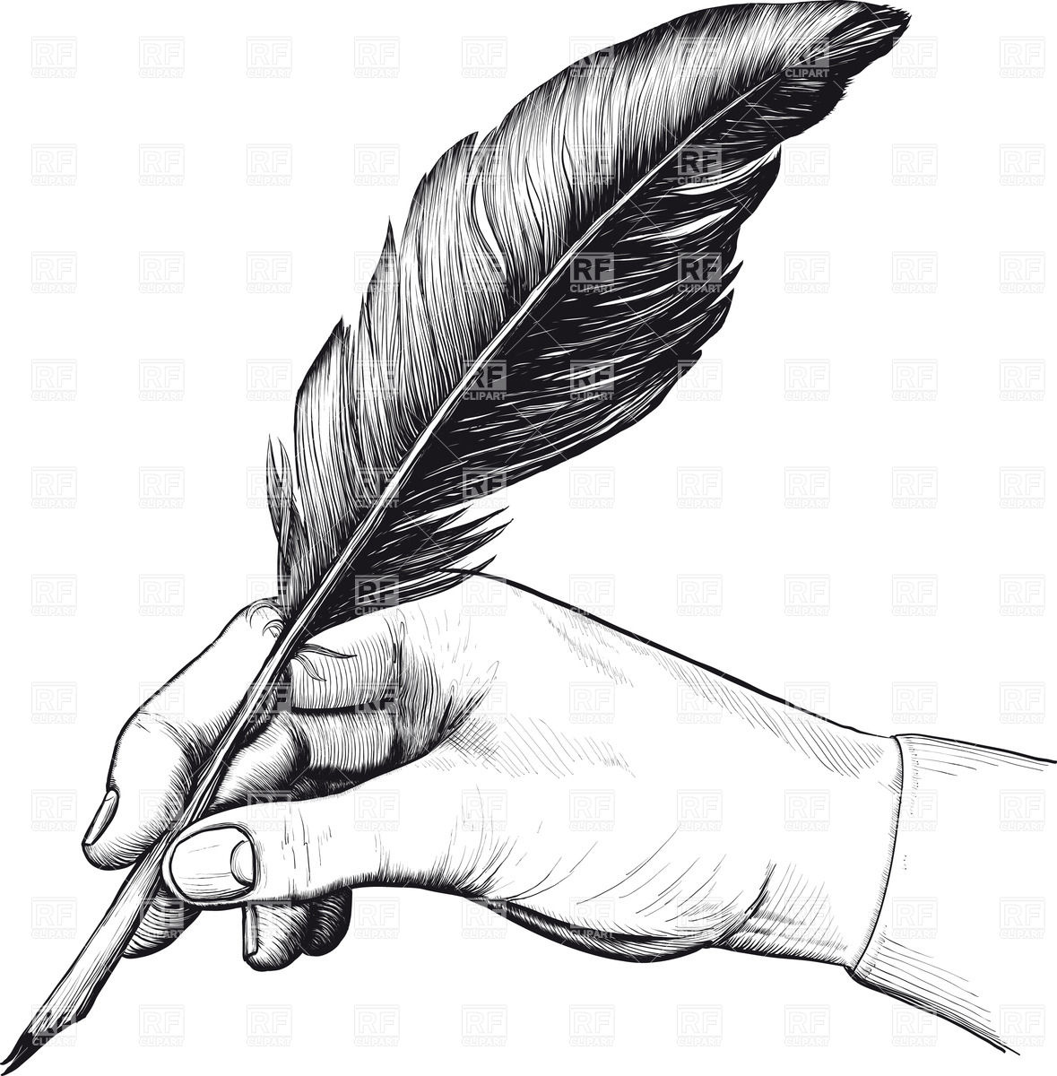 1179x1200 Feather Pen And Ink Clipart