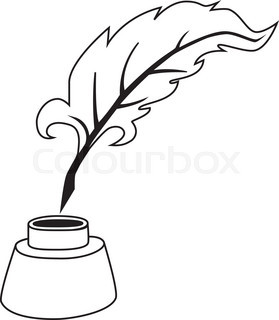 279x320 Four Different Vector Feathers Stock Vector Colourbox