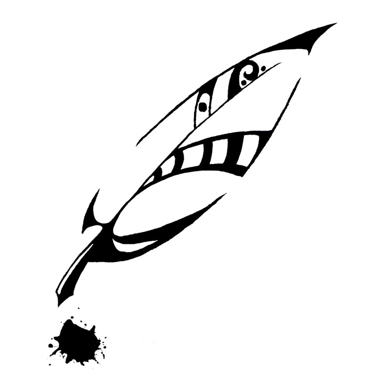 800x761 Quill Tattoo By Alloronan