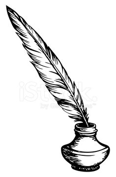 236x360 Ink Clipart Feather Pen