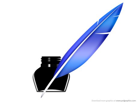 456x342 Quill Clip Art, Vector Quill