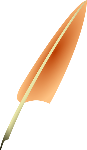 348x599 Quill Pen Clipart