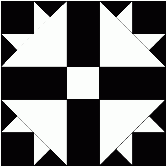 637x637 Quilt Clipart Black And White Letters