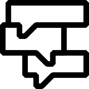 300x300 Black White Callouts Clip Art Clipart Panda