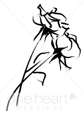 280x388 Clipart Two Roses Rose Clipart