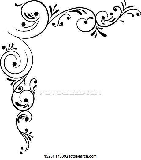 461x520 The Best Flower Border Clipart Ideas Clipart