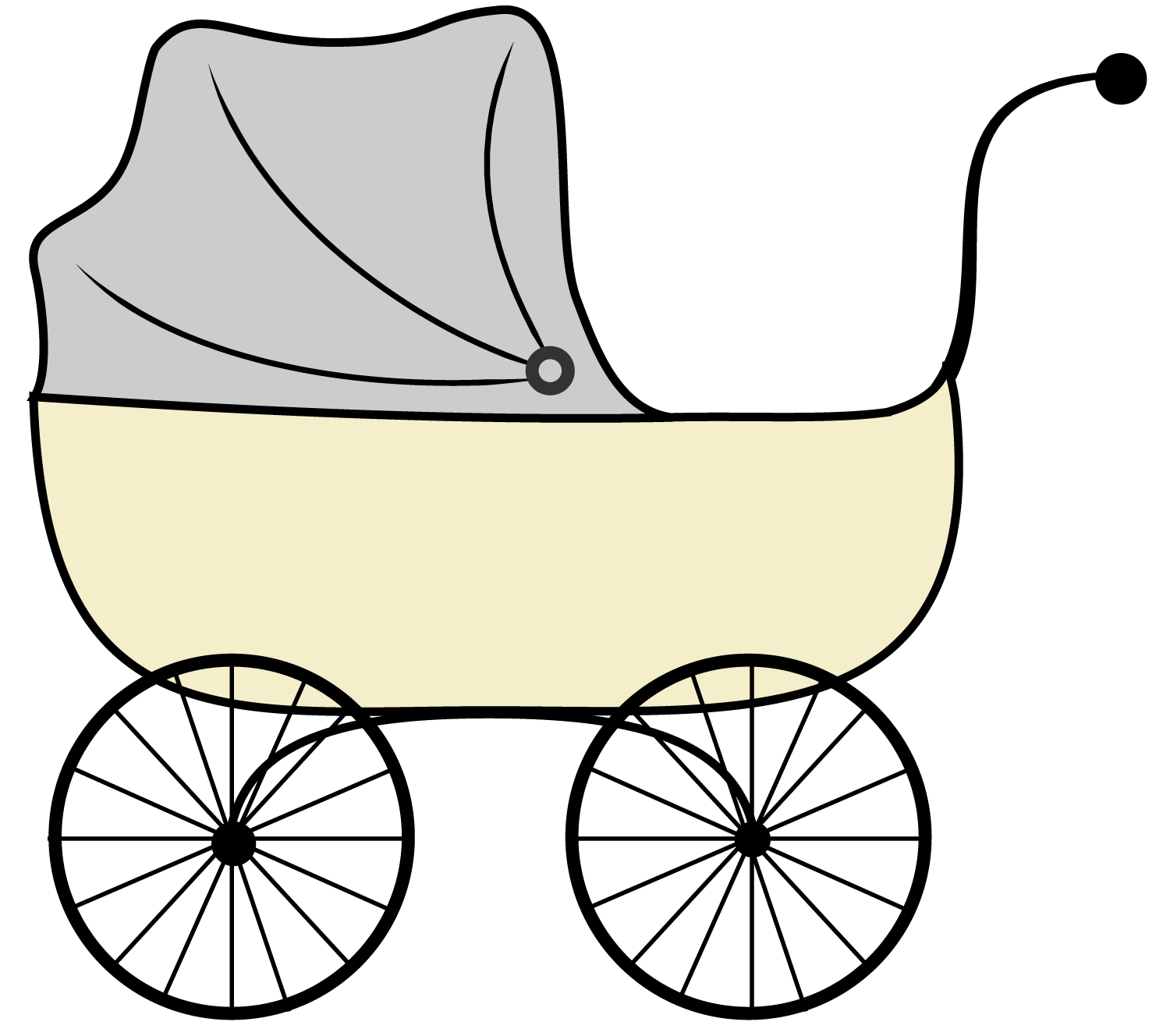 1500x1328 Baby Boy Stroller Clip Art