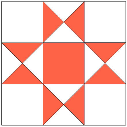 442x443 Genxquilters Modern Traditional Quilting, Block Of The Month