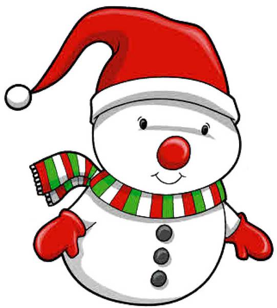 541x600 Christmas Snowman Clip Art Printable Natale Amp Inverno